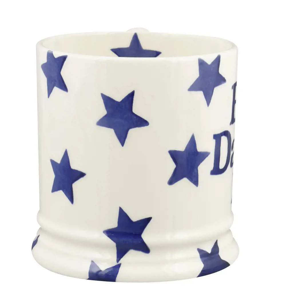 Emma Bridgewater Big Blue Star Big Daddy 1 Pint Mug